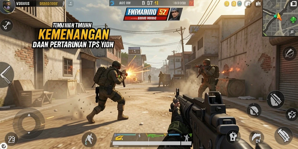 Gameplay menarik dari <strong>5ZK</strong> yang menampilkan pertarungan seru TPS.