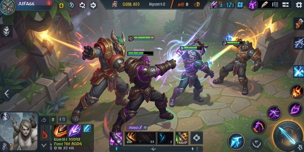 Tampilan gameplay epik dari AIFA66 yang menarik dan penuh aksi.