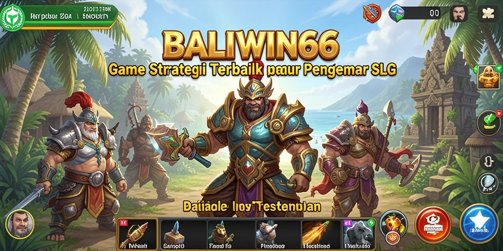 Gameplay seru dan mendebarkan dari BALIWIN66.