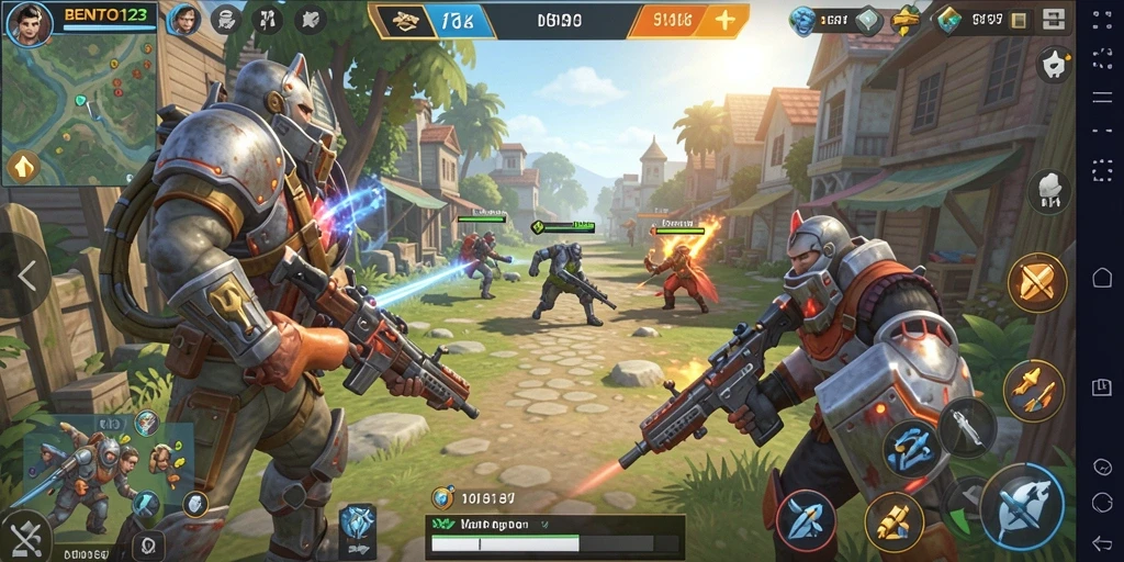 Tampilan utama gameplay BENTO123 dengan strategi mendalam.