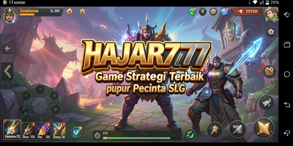 Tampilan gameplay seru HAJAR777 yang menarik dan interaktif.
