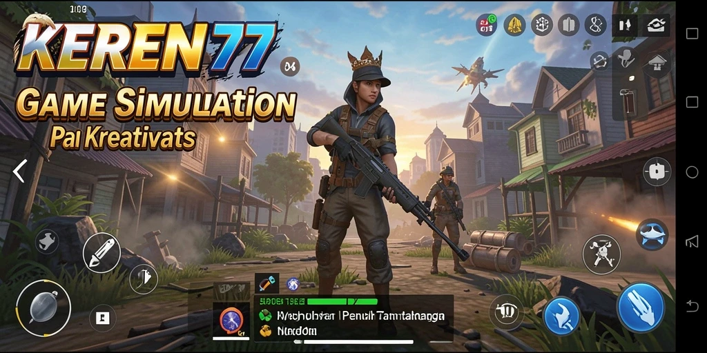 Tampilan gameplay KEREN77 yang menarik dan penuh kreativitas.