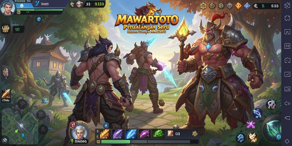 Tampilan gameplay MAWARTOTO yang menarik dan penuh aksi.