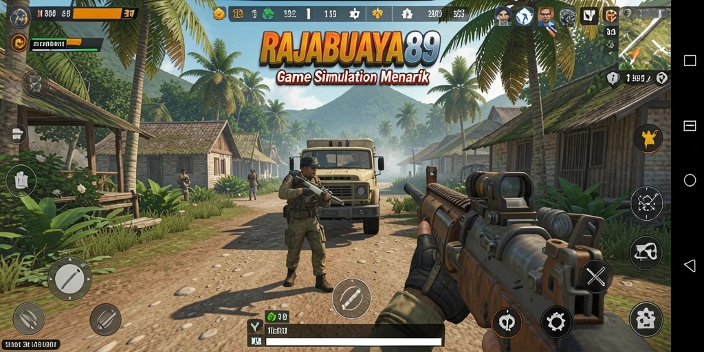Tampilan gameplay menarik dari RAJABUAYA89 yang penuh aksi.