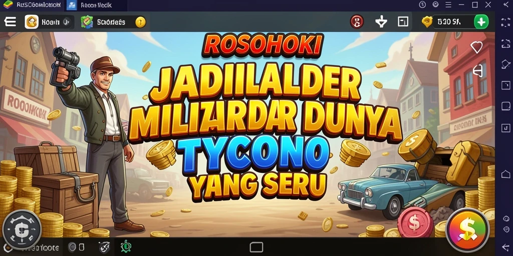 Tampilan gameplay Tycoon yang seru dalam ROSOHOKI.