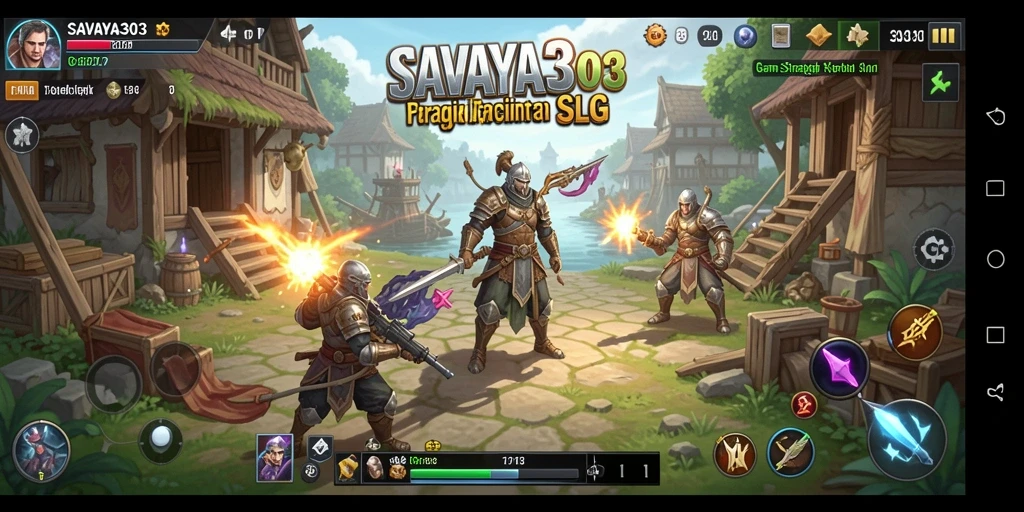 Tampilan gameplay SAVAYA303 yang penuh strategi dan aksi.