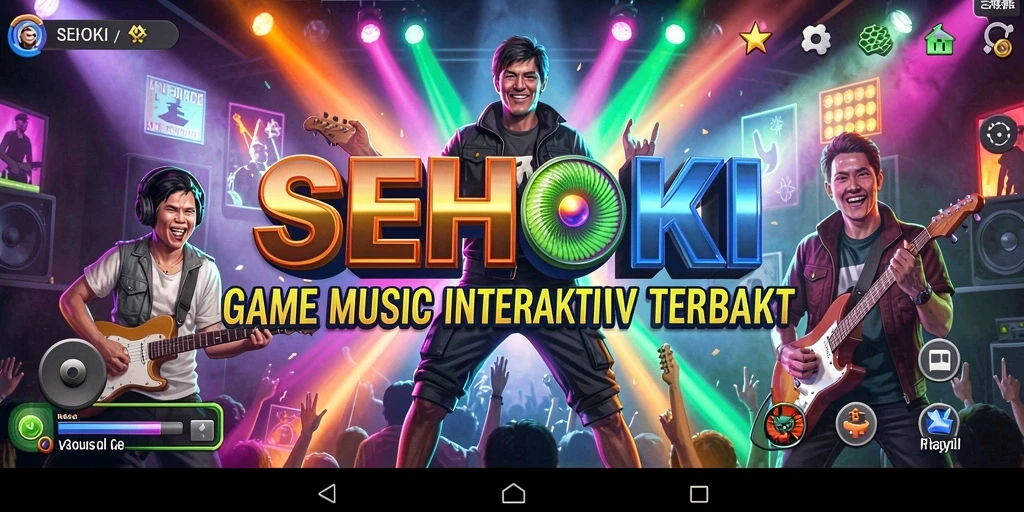 Tampilan gameplay SEHOKI yang menarik dan interaktif.