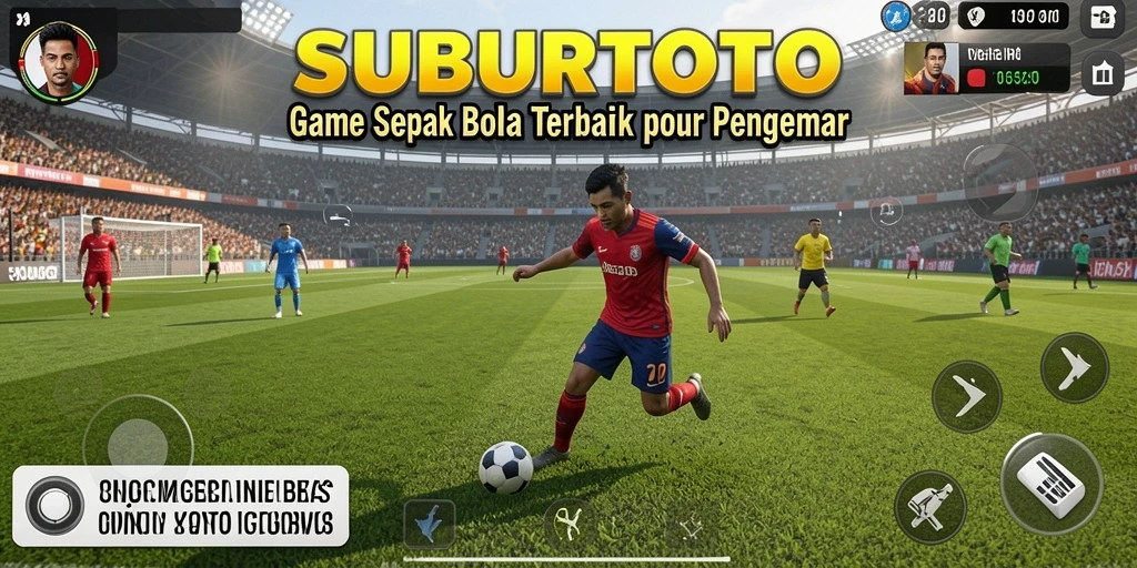 Gameplay dinamis SUBURTOTO dengan grafis sepak bola yang realistis.