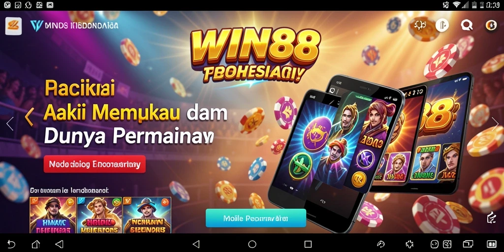 Tampilan gameplay menakjubkan dari WIN88 dengan aksi berkecepatan tinggi.